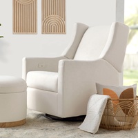 Fauteuil pivotant et inclinable NOVA pour chambre d'enfant, confortable pour salon, fauteuil à bascule fonctionnel, siège de canapé inclinable pivotant
