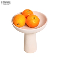 Bol à fruits en céramique élégant et pratique, plateau de présentation pour le dîner, le pain, les fruits et les desserts