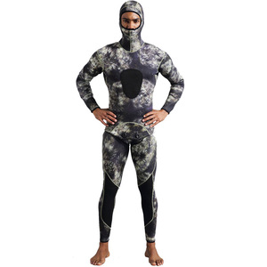 Traje DE BUCEO personalizado para <span class=keywords><strong>hombre</strong></span>, traje de neopreno resistente al desgaste de buceo libre de 3MM, cuerpo dividido - Product Image 5