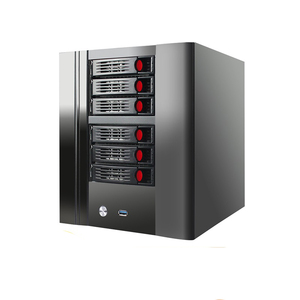 Nas trường hợp máy tính với USB 3.0 phù hợp với mini ITX Áp Dụng trong Văn Phòng trao đổi Nóng 6 khoang Máy Tính Để Bàn máy chủ NAS trường hợp - Product Image 1
