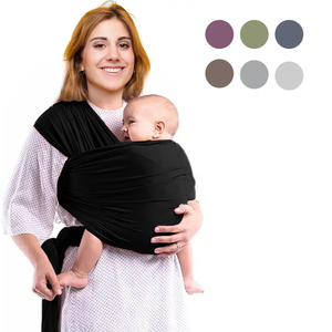 Breathable Cotton <strong>Baby</strong> Wrap <strong>Carrier</strong> Ergonomic Air Mesh Soft Polyester <strong>Baby</strong> <strong>Carrier</strong> Wrap Sling - Product Image 2