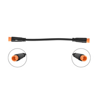 Connecteur étanche 3 broches mâle-mâle, femelle-femelle, câble d'extension pour vélo électrique, trottinette électrique, adaptateur de câblage