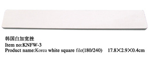 TSZS Hàn Quốc Tập Tin Móng Tay Trắng 180/240 Sanding Buffer Khối Móng Chân Làm Móng Buffing Đánh Bóng Công Cụ Làm Đẹp - Product Image 5