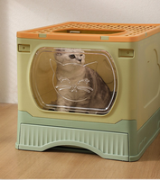 Kitty Litière pour chat Boîte automatique App Wifi Contrôle à faible bruit Autonettoyant Litière pour chat Nettoyant Grand