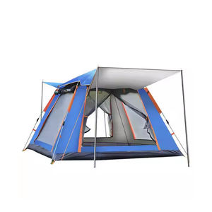 Tente de camping en plein air, tente gonflable à clous, imperméable, quatre saisons, une chambre, terrain enneigé - Product Image 2