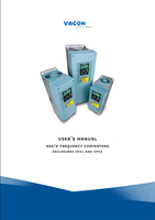 Inversor Vacon Serie NXP 4KW Trifásico 380-500V IP54 1 Año de Garantía para las Industrias de Petróleo, Petroquímica, Minería y Transporte Marítimo