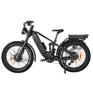 <span class=keywords><strong>Bicicletta</strong></span> <span class=keywords><strong>Elettrica</strong></span> da Neve <span class=keywords><strong>Mountain</strong></span> <span class=keywords><strong>Bike</strong></span> con Pneumatici Fat da 26 Pollici, Batteria al Litio da 72V 20Ah 15Ah, Doppio Motore da 1500W, 7 Velocità - Product Image 2