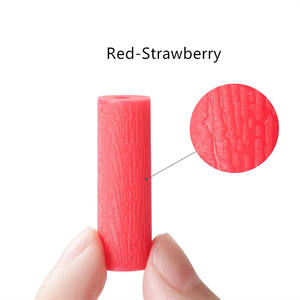 Sans BPA, 2 pièces, nouveau goût fruité, sucettes acidulées souples, orthodontiques, invisibles, pour appareils dentaires, aligneurs dentaires, sucettes en silicone - Product Image 4