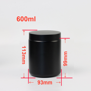 Bottiglia in Plastica HDPE da 500ml con Logo Personalizzato per Vitamine e Proteine in Polvere, Contenitore con Tappo a Vite per Uso Medicinale e Pillole - Product Image 6