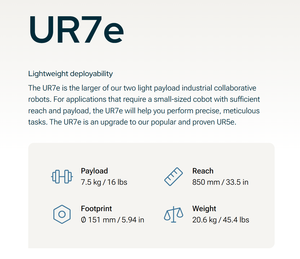 روبوت تعاوني UR7e أوتوماتيكي للتكديس على المنصات الصناعية - Product Image 2