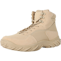 Chaussures de randonnée tactiques pour hommes, antidérapantes, respirantes, à semelle en caoutchouc, pour la chasse dans le désert, entraînement en plein air