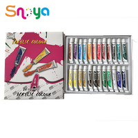 Bandes de peinture acrylique pour enfants, peinture DIY, gribouillage, 3 ml, 12 couleurs, 6 peintures consécutives