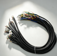 Konektor Housing Seri GH 6Pin Pitch 1.25mm dengan Kabel Warna-warni untuk Kabel Harness Elektronik Konsumen
