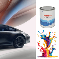 Peinture acrylique transparente 2K pour automobile, revêtement liquide pour la rénovation de voitures, peinture métallique pour voitures