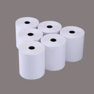 OEM ODM Service Moisture-Proof Smooth Surface 80x80mm Cash Register Printer Thermal Paper Roll
