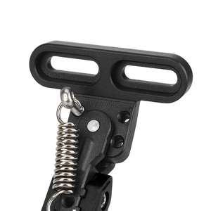 Ulip Black <b>Adjustable</b> Short Kickstand with Side Beveled Mounting Holes Electric Scooter 13.6 CM Foot Support <b>Footrest</b> Parking - Product Image 3