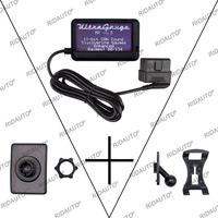 Lector de escáner de temperatura de transmisión UltraGauge Calculadora de kilometraje MX V1.3 Automotriz OBD2 Leer CÓDIGOS DE PROBLEMAS PENDIENTES Escaneo