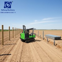 CE/ISO Solar-Raupenpfahltreiber TZ585 mit leichtem Design, exportiert in den Nahen Osten, Südostasien und Afrika für PV-Kraftwerke