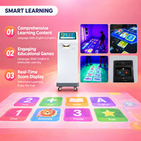 Machine de projection interactive tout-en-un mobile pour sols, système de jeu sportif AR pour aires de jeux intérieures et gymnases