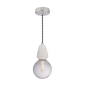 Hete Verkoop Moderne Led Design Licht Cement Vintage Kroonluchter Armatuur Kunst Eigentijds Led Plafondlicht