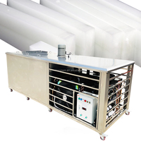 Prix d'usine bon marché machine à glace Inde prix usine de glace commerciale durable bloc machine à glace unité de condenseur