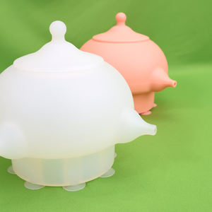 Silicone 100% écologique de qualité alimentaire avec ventouses chats de compagnie boivent de l'eau et du lait distribuant automatiquement des produits de bol d'alimentation pour animaux de compagnie - Product Image 6