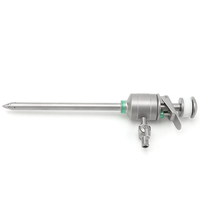 Cannule trocart en acier inoxydable durable de 3 mm, 5 mm, 10 mm, 12 mm pour les procédures laparoscopiques et la chirurgie vétérinaire