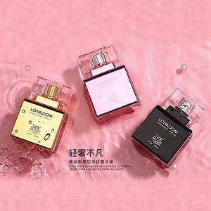 Luxury 100ml <b>Pink</b> Bottle Women's Perfume Gift - Lonkoom 24K Pure <b>Pink</b> for Girlfriend & Wife | Elegant Rose Gold Finish Romantic - Product Image 2