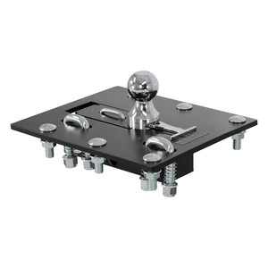 <span class=keywords><strong>Bola</strong></span> de cuello de cisne <span class=keywords><strong>plegable</strong></span> para cama, enganche negro de 30.000 libras, 2-5/16 pulgadas - Product Image 1