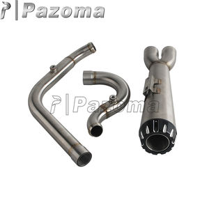 Tuyaux d'échappement 2 en 1 pour Harley <span class=keywords><strong>M8</strong></span> Softail Low Rider S/ST <span class=keywords><strong>Street</strong></span> <span class=keywords><strong>Bob</strong></span> 2018-2025 - Product Image 2