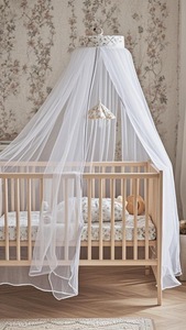 Tùy Chỉnh Liền Mạch Bảo Hiểm Đầy Đủ Trẻ Em Muỗi <span class=keywords><strong>Net</strong></span> Thoáng Khí Bé Muỗi <span class=keywords><strong>Net</strong></span> Cho Babys Crib Đáng Yêu Cho Mùa Hè Bangladesh Nhà Máy - Product Image 6