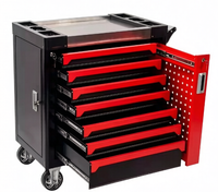 CE 246 pièces, chariot de rangement à outils en acier robuste à 7 tiroirs, chariot de rangement pour atelier et garage, OEM Caja De Herramientas