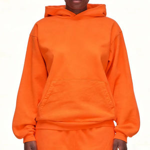 Sudadera con capucha de gran tamaño con estampado de hombros caídos para hombre, jersey de calle de gran tamaño para fabricación al por mayor de invierno - Product Image 5