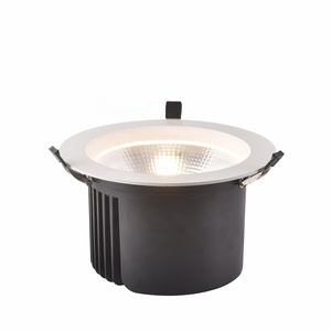 <span class=keywords><strong>Spot</strong></span> LED encastré rond de 8 pouces, 9 pouces, 230 mm, 60 W, 80 W, boîtier en aluminium moulé sous pression moderne, <span class=keywords><strong>puce</strong></span> COB blanche, éclairage - Product Image 2