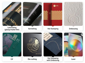 Fangda nhà máy bán buôn giấy tập tin tài liệu thư mục biểu tượng tùy chỉnh A4 giấy trình bày chủ với khe cắm thẻ kinh doanh - Product Image 6