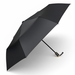 Paraguas Manual de Negocios, Resistente al Viento, Duradero, Impermeable, para Hombre y Mujer, para Golf, Auto, Lluvia, Sol, Anti-UV, Plegable en Tres, 98cm, con Logotipo Personalizado - Product Image 4