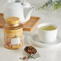 Boîte de conserve ronde de luxe personnalisée en usine avec emballage en métal vide à double couvercle hermétique boîte en fer blanc pour le thé et le café