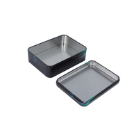Boîte en métal à charnière personnalisée pour cartes à jouer, boîte à prières, boîte à tabac, étui à cigares, fabricant de boîtes de rangement