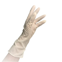 Vente en gros de gants de gynécologie longs et stériles, en latex et en caoutchouc, jetables, jetables, non poudrés, personnalisés, X grands