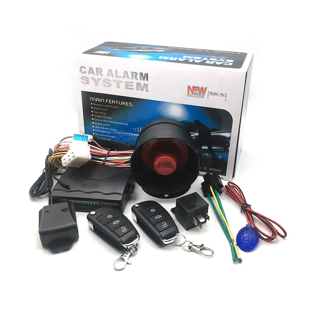 Factory wholesale siren spy upgrade security safeguard canbus car alarm alarms system