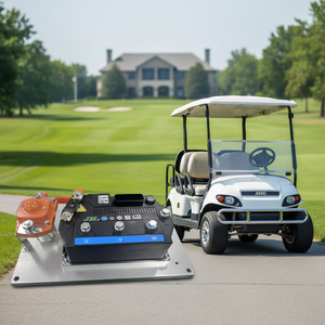 Kit de Controlador de Motor de CA JHL de 10kw 72v 450a Completamente Ensamblado con Controlador y Contactor para Carrito de Golf y Autobús Turístico Lvtong - Product Image 1