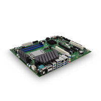 Placa Base Industrial JWIPC W680 14USB 6COM 2PCI 5PCIE con Doble Puerto Gigabit Ethernet, 4DDR5 DIM, Cuatro Pantallas, 4SATA, LGA1700 ATX