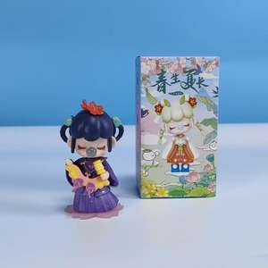 Figura de Acción Sorpresa 100% Auténtica del Personaje Nanci, 24 Terminos Solares, Caja Ciega, 12 Cajas/Juego, Labubu - Product Image 6