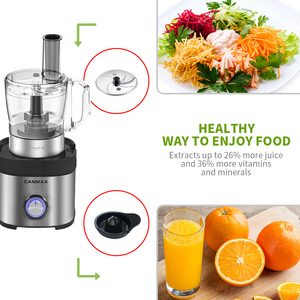 Mixeur Commercial Électrique et Manuel <span class=keywords><strong>Silver</strong></span> <span class=keywords><strong>Crest</strong></span> 3-en-1 avec Fonction Auto-Nettoyante pour Jus de Fruits et Aliments – Appareil de Cuisine Domestique - Product Image 4