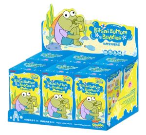 100% <span class=keywords><strong>Original</strong></span> POP MART Bikini Bottom Buddies serie caja ciega juguetes divertido océano figura bolsa decoración colgante muñecas regalo de dibujos animados - Product Image 1