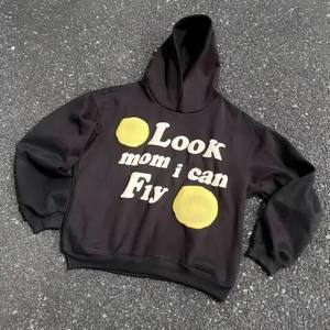 Fabricante OEM Personalizado, Sudaderas Extra Grandes de Felpa Sólida de 350 Gsm, Algodón/Poliéster Grueso para Bordado, Sudaderas para Hombre - Product Image 1