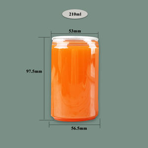 210ml, 250ml, 330ml, 375ml, 500ml, boîte transparente en plastique PET pour jus de café, boisson, Soda, tasse de boisson à énergie douce - Product Image 5