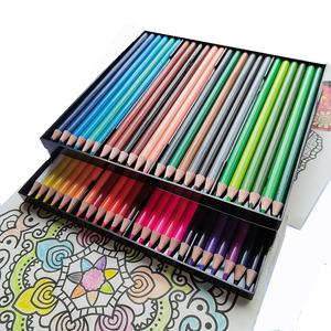 Haute Qualité <span class=keywords><strong>Amazon</strong></span> Offre Spéciale 7 pouces Dessin Logo Personnalisé Bois 48 pièces Crayons De Couleur Avec <span class=keywords><strong>taille</strong></span>-<span class=keywords><strong>crayon</strong></span> - Product Image 2