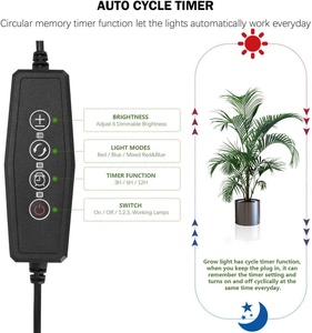 Lampu LED Tanaman DC5V USB dengan Klip, untuk Pertumbuhan Tanaman Dalam Ruangan dengan Timer, Spektrum Penuh 40W yang Dapat Disesuaikan, Phytolamps untuk Tanaman, Bunga, dan Grow Box - Product Image 5