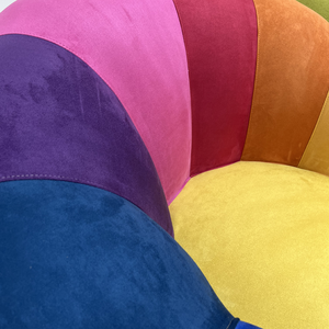 Canapé individuel moderne en tissu, design pétale, durable et écologique, pour appartement, salon, chambre, balcon - Product Image 4